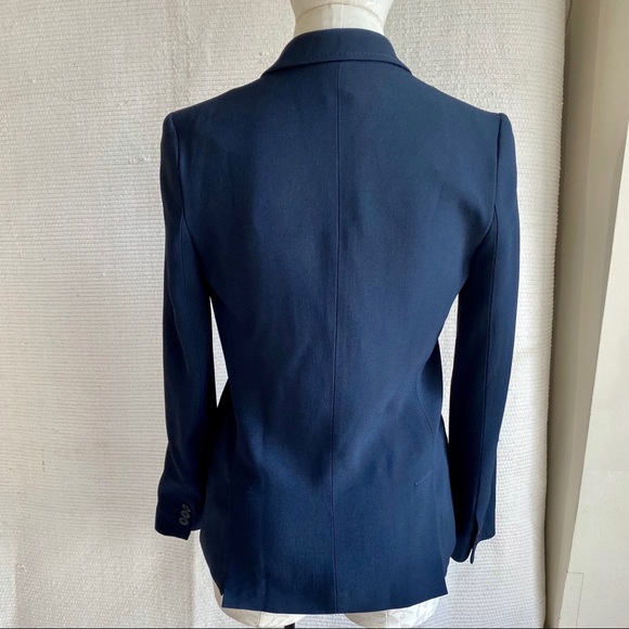 Vanessa Bruno Paris Two-Button Suit Jacket Blue - Picture 3 of 8